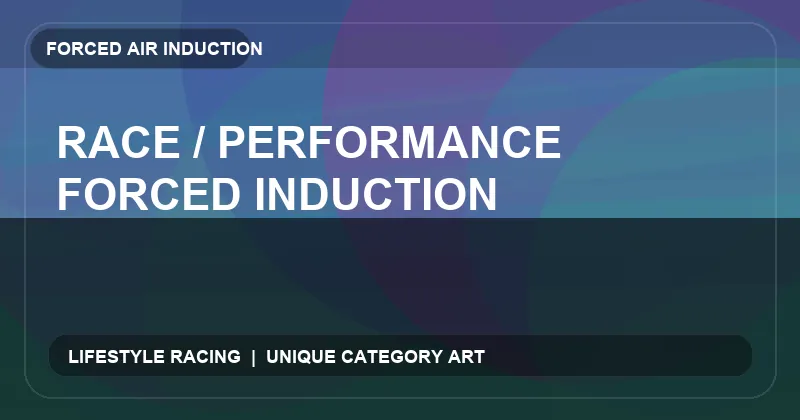 Race / Performance Forced Induction